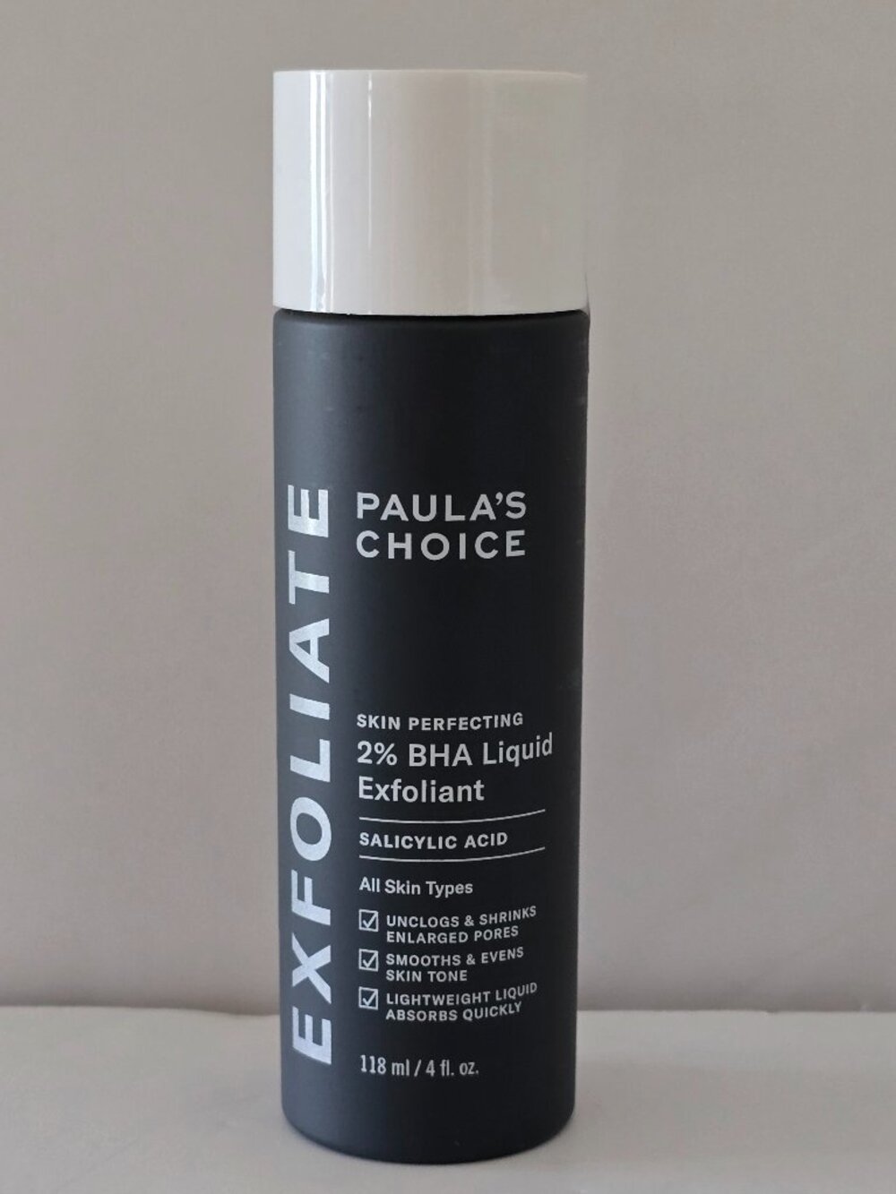 Paula's Choice Skin Perfecting 2% BHA Liquid Exfoliant 4 oz - NEW